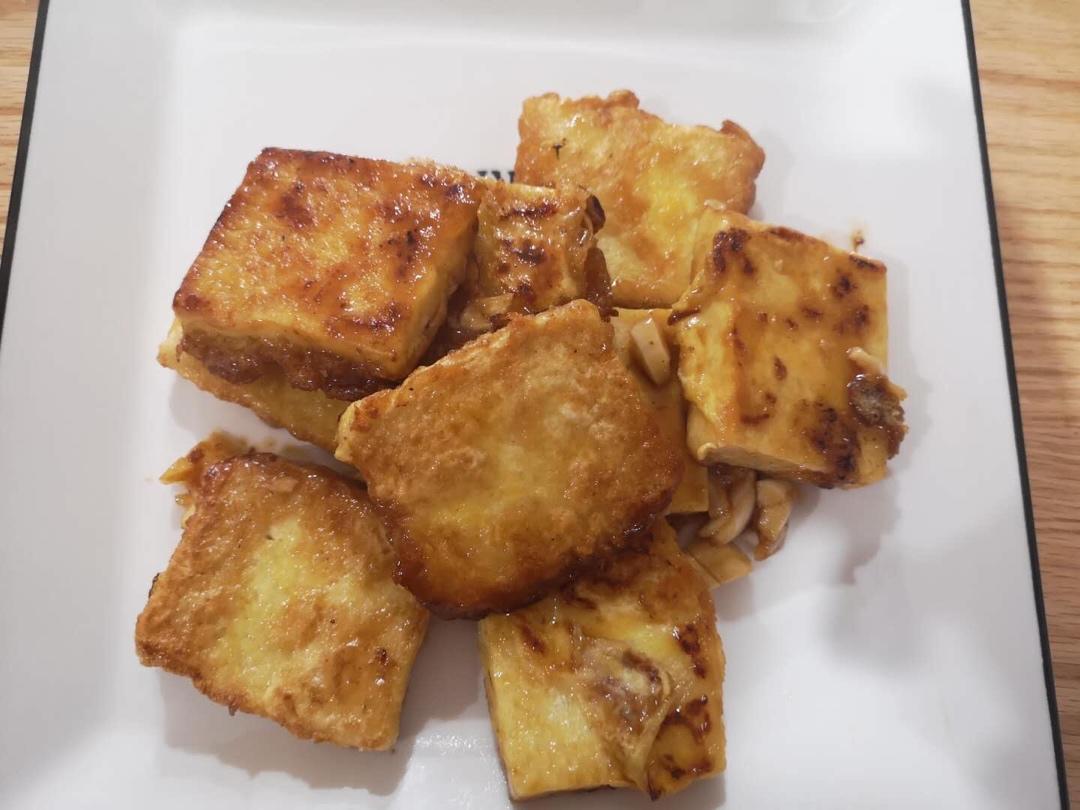 无敌好吃的香煎豆腐