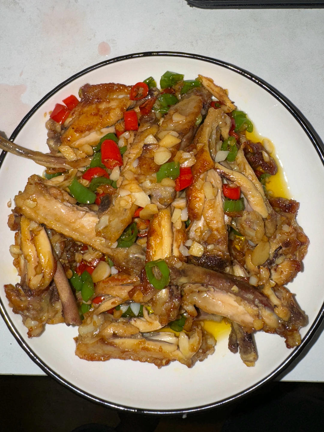 香辣爆炒鸡翅