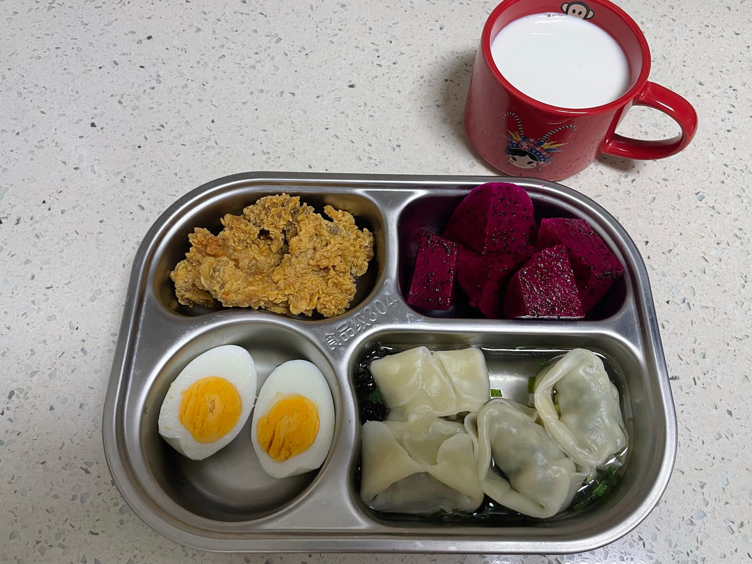 老母亲版小学生早餐 （升级为初中生早餐啦）