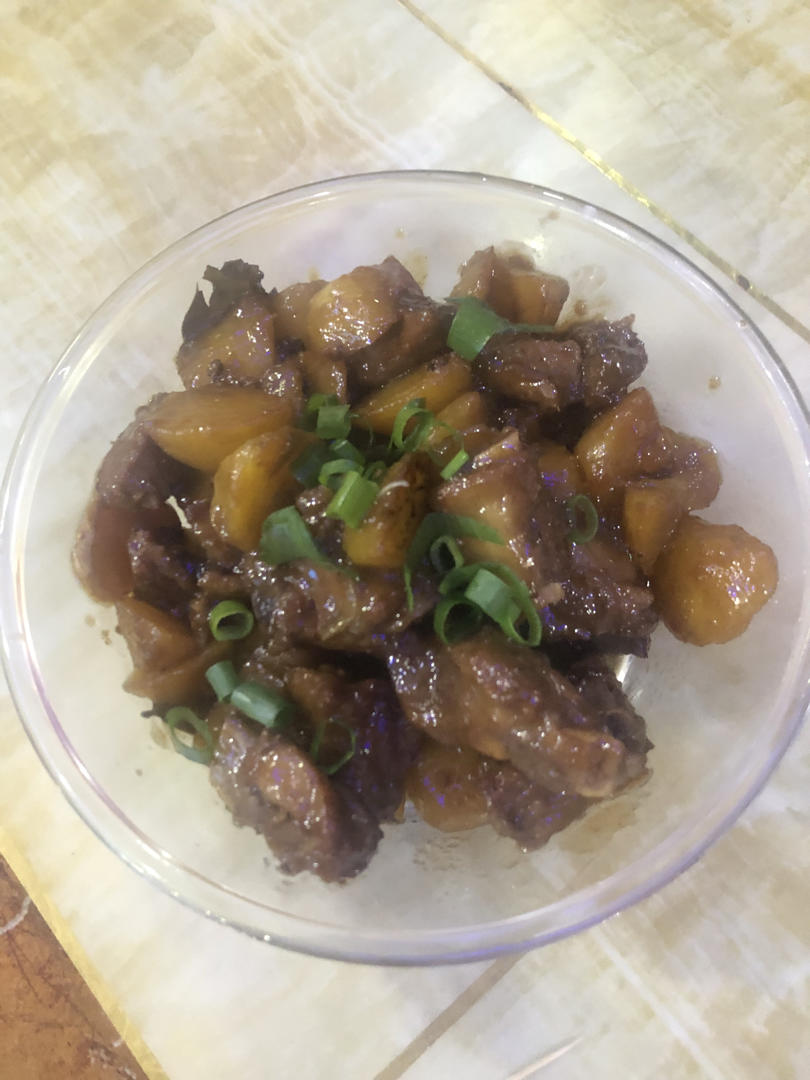 土豆炖排骨