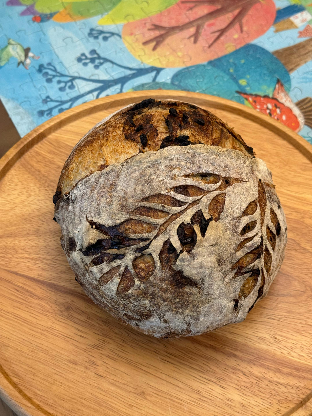 鲁邦种隔夜发酵欧包