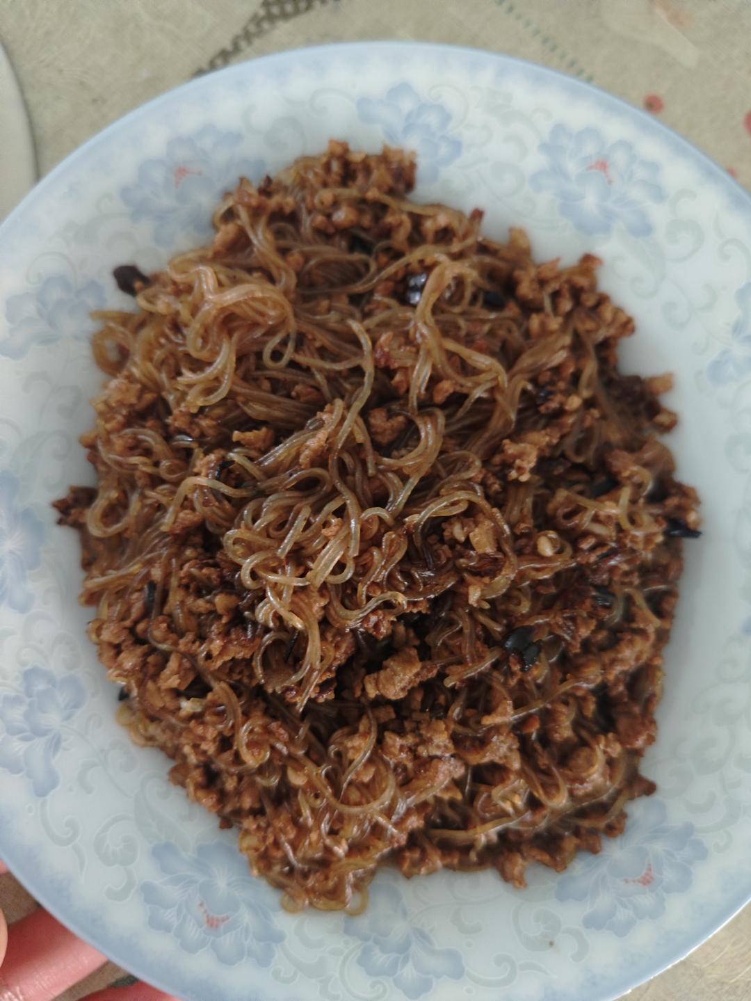 蚂蚁上树(肉末炒粉丝)超下饭‼️十分钟搞定