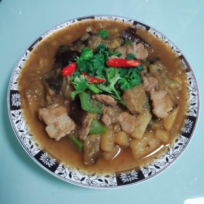 土豆炖茄子