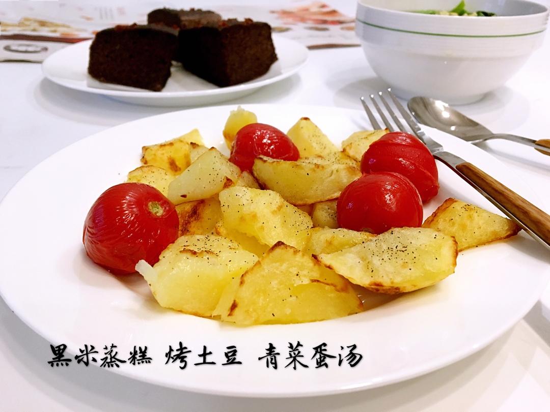 风味烤土豆