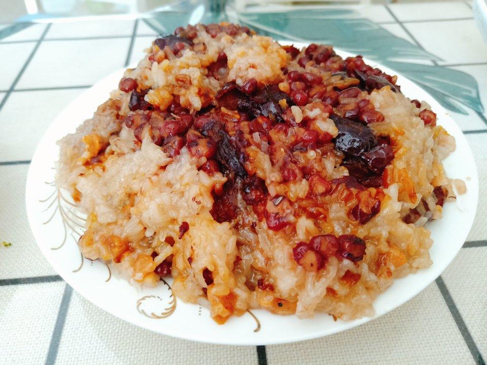 甑糕（镜糕）红枣蜜豆糯米糕（电压力锅）