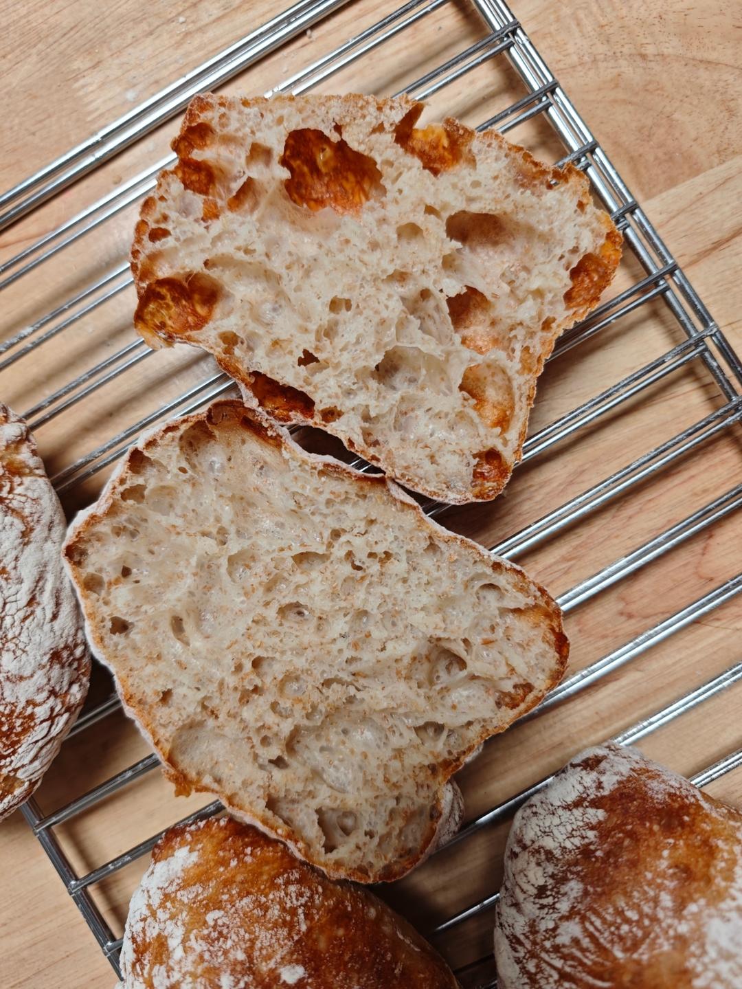 恰巴塔面包  Ciabatta