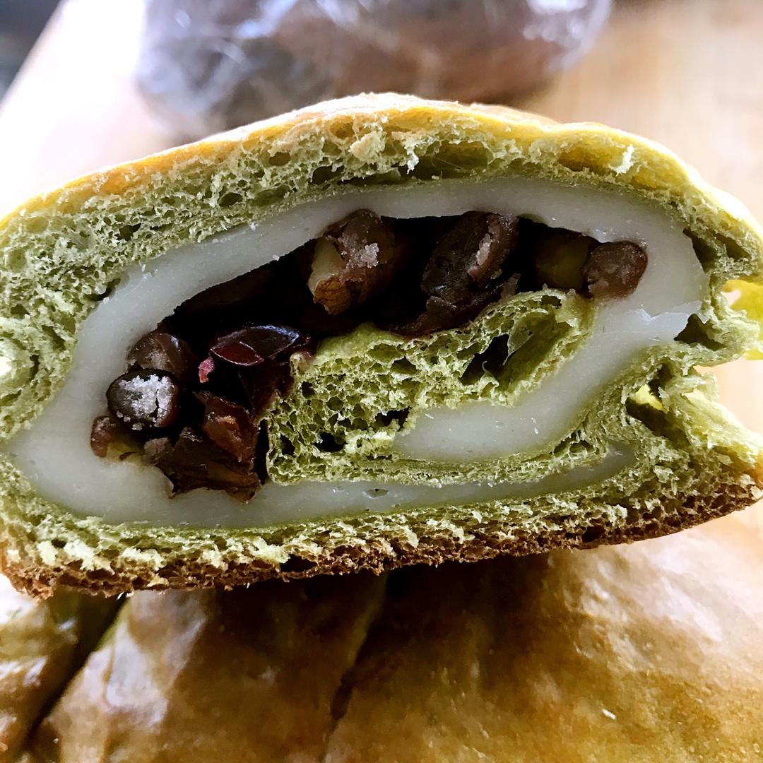 麻薯夹心可可（抹茶）软欧