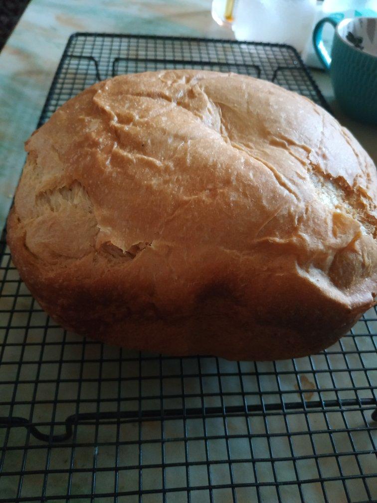 超软糯的淡奶油版吐司「面包机揉面版」