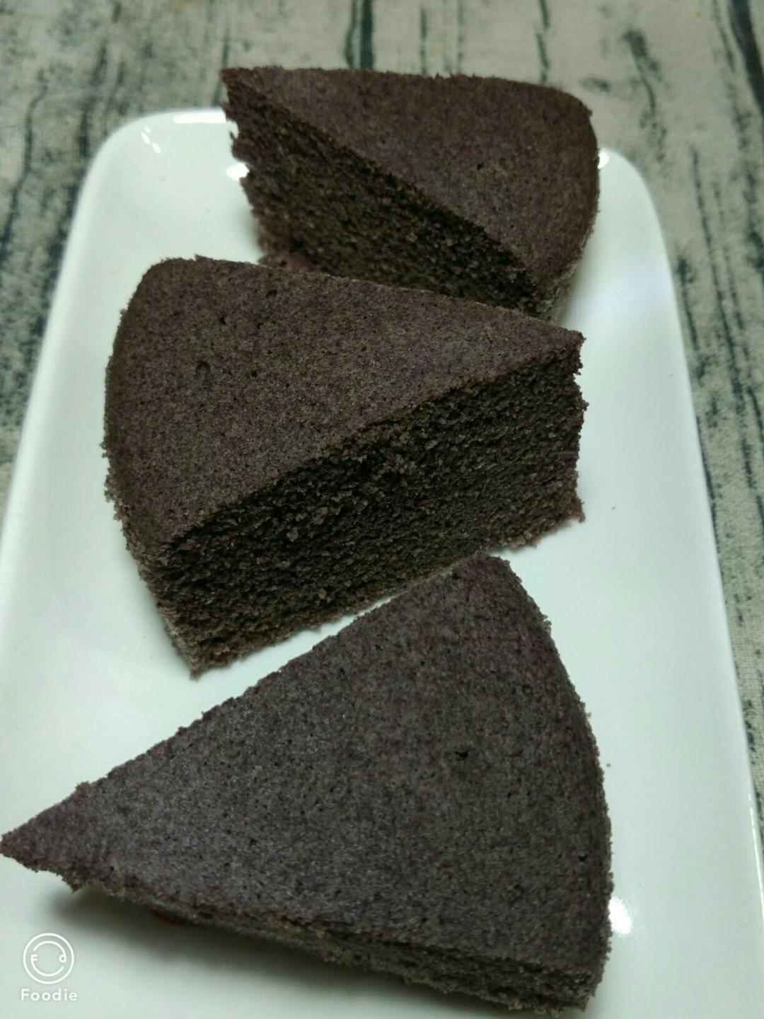 孖宝妈妈6666做的黑米糕