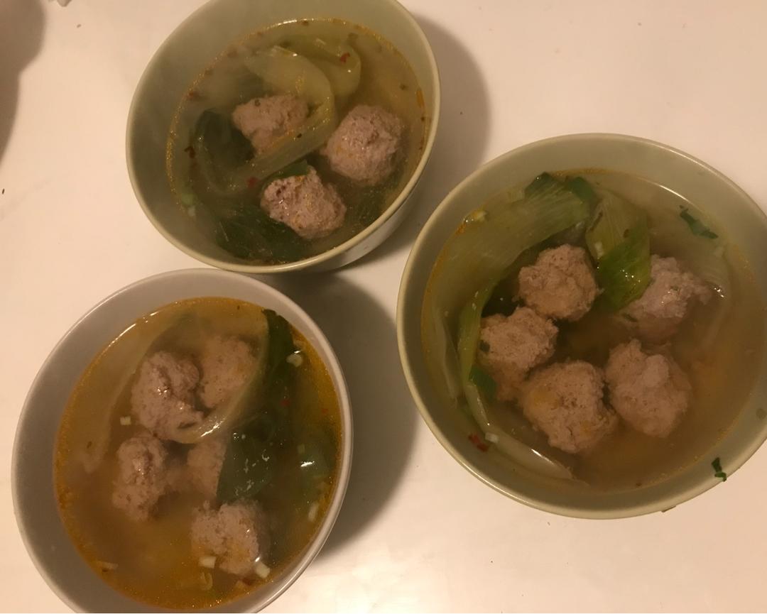 猪肉丸子汤