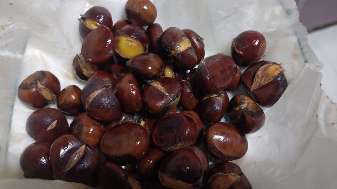 糖烤栗子（懒人烤箱版）