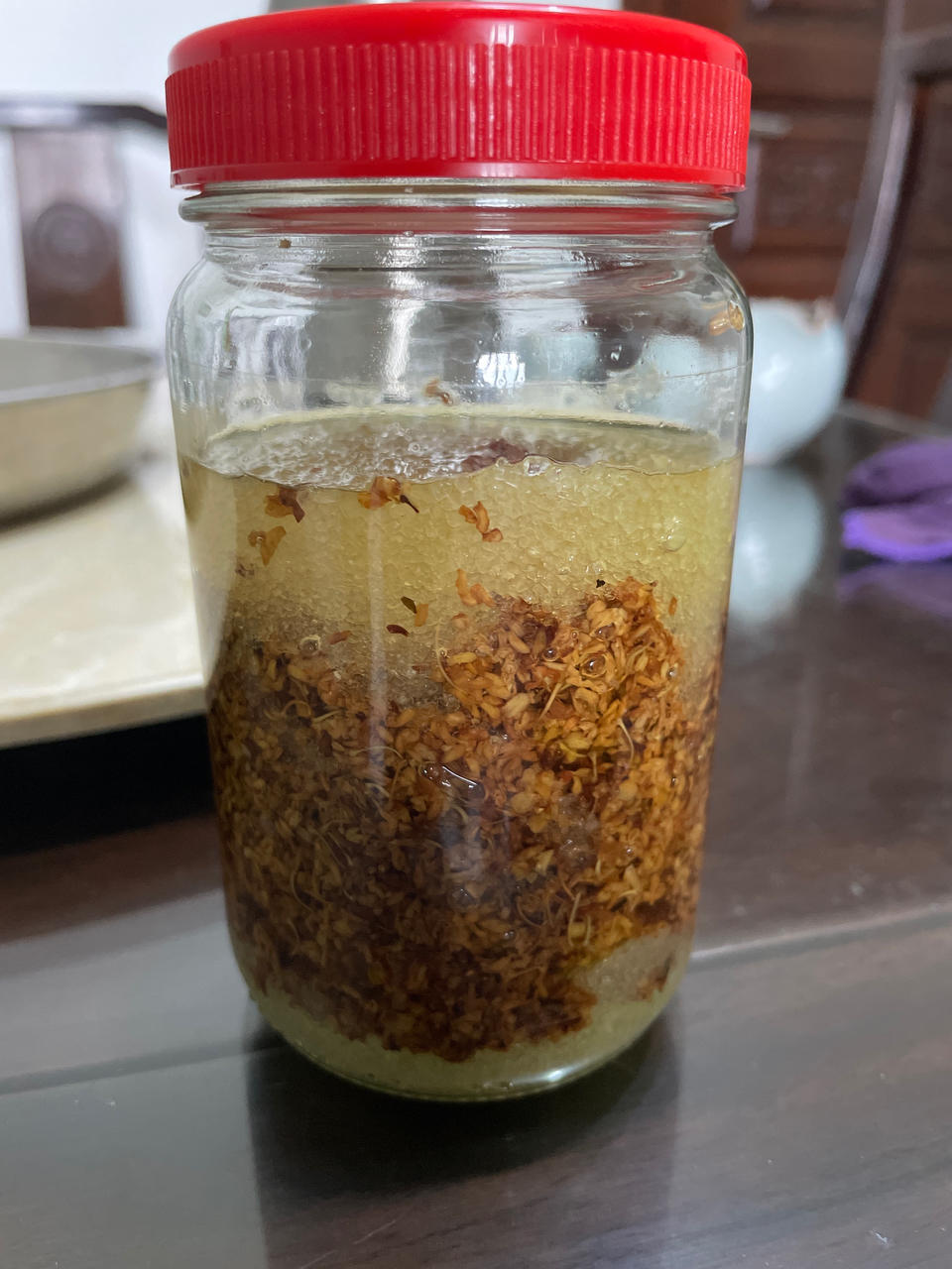 糖桂花（最简单成功率最高腌制出鲜花不变色）