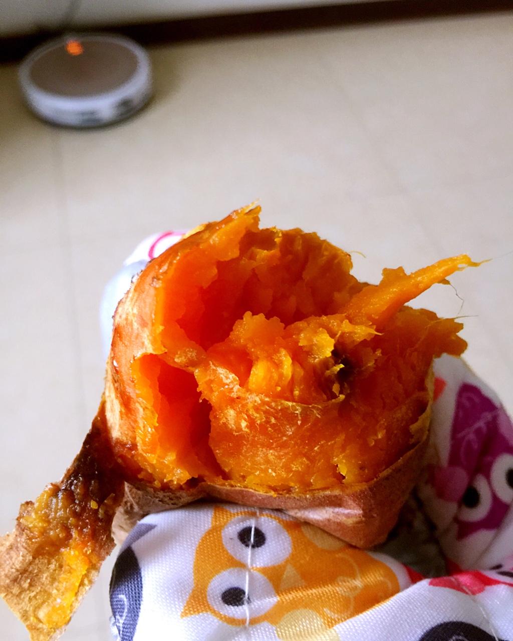 伊然0409做的烤红薯