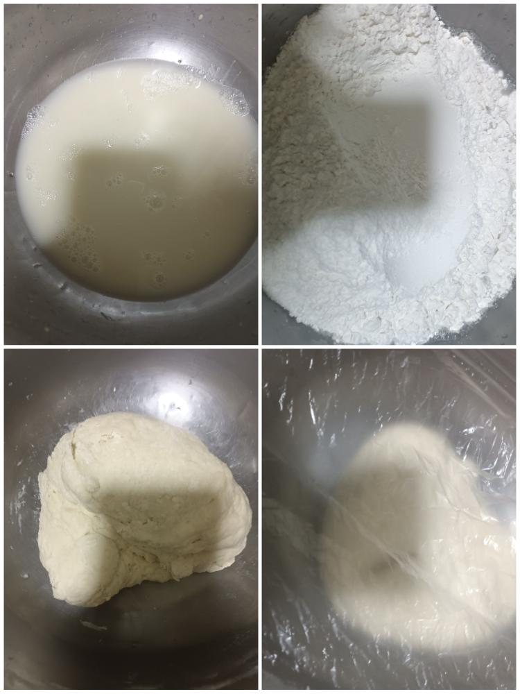 纯奶手撕吐司的做法 步骤1