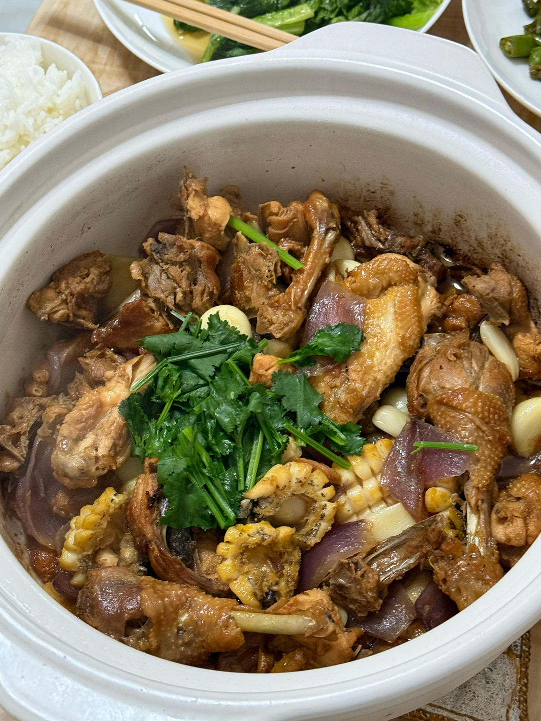 鲍鱼鸡翅煲（家庭版）