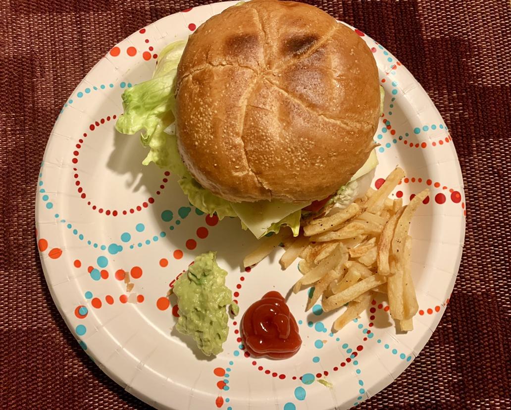 【消耗饺子馅】健康低卡美式汉堡