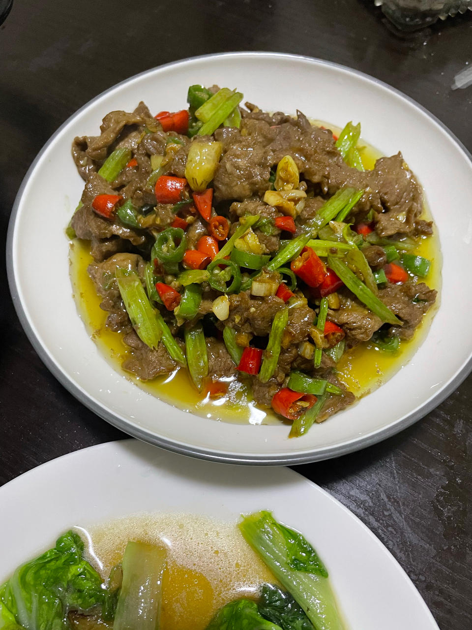 小炒牛肉（肉嫩味香）