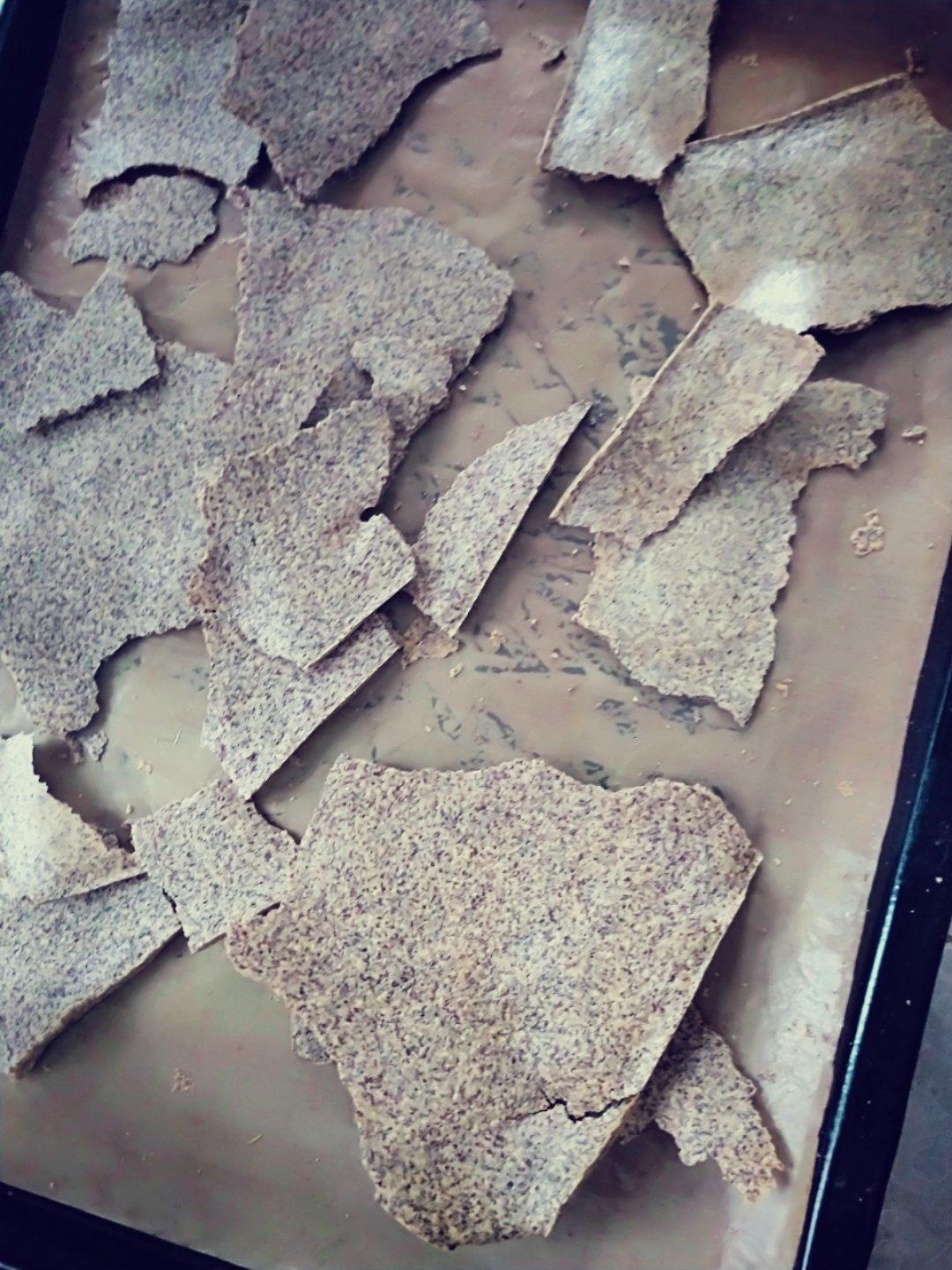 【生酮零食】亚麻籽椒盐脆片