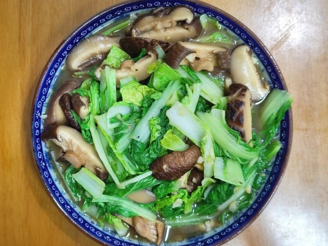 蚝油杭白菜