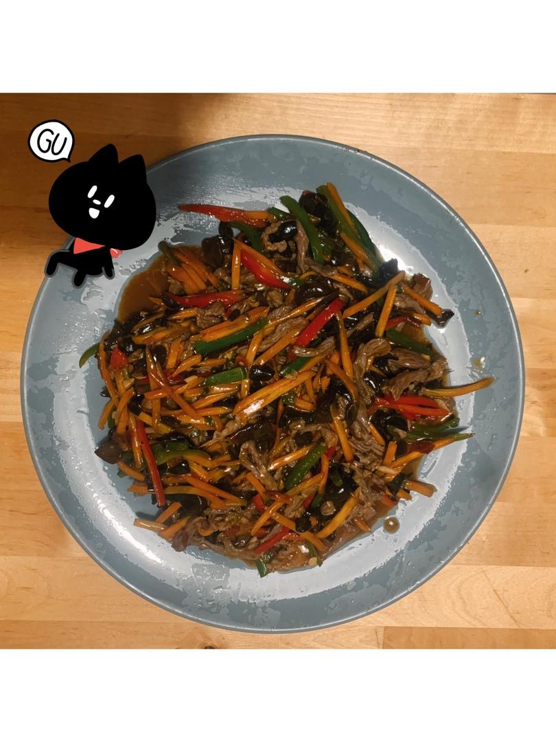 超好吃的鱼香肉丝（做法相当简单，一看就会）