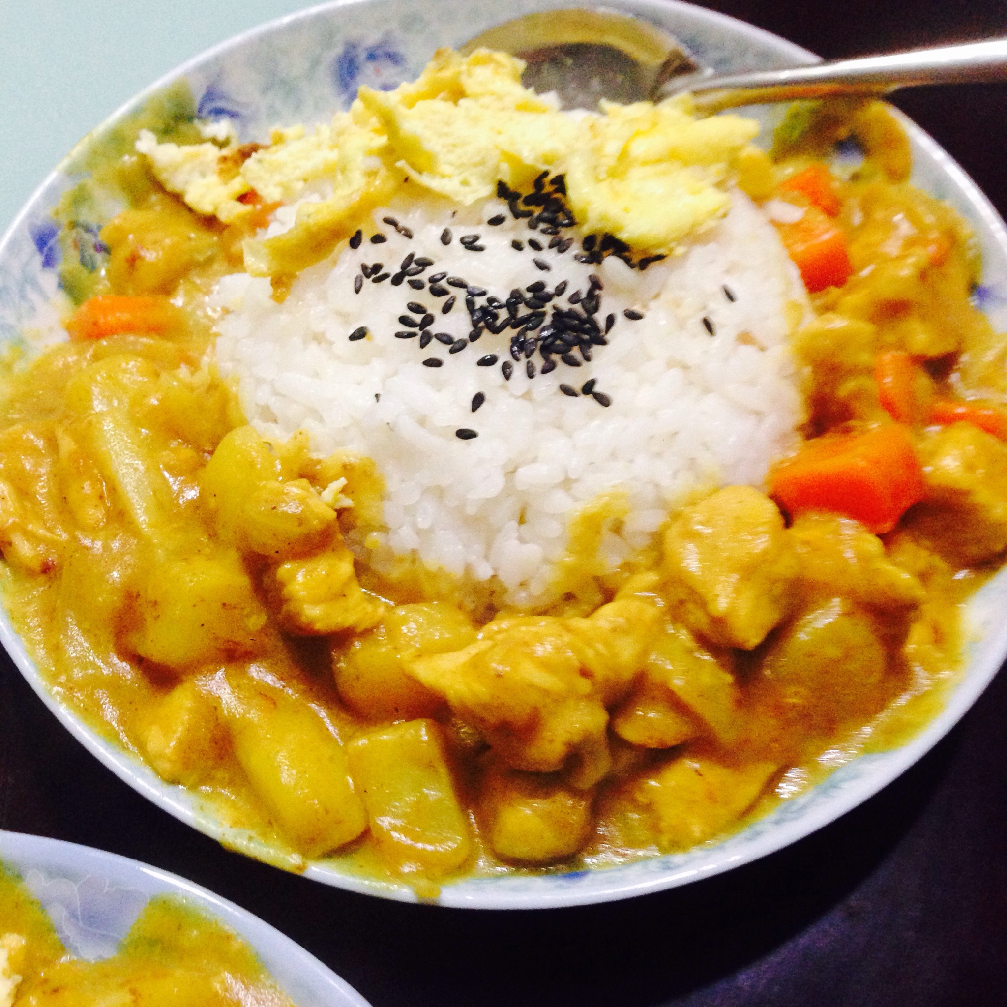 咖喱鸡饭