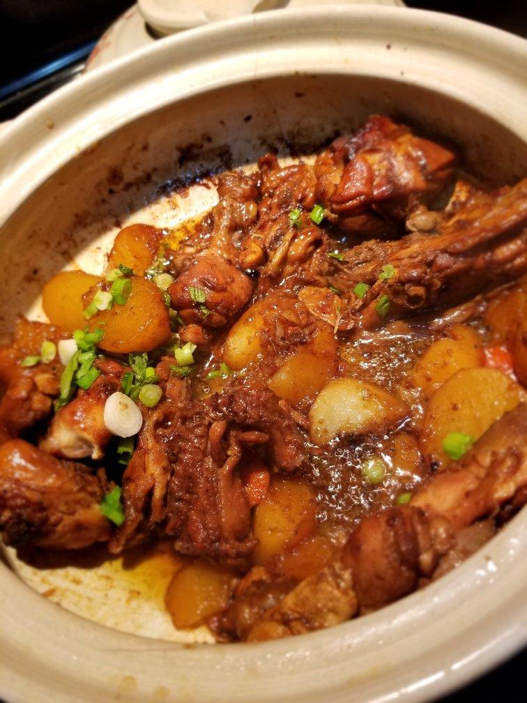土豆三杯鸡