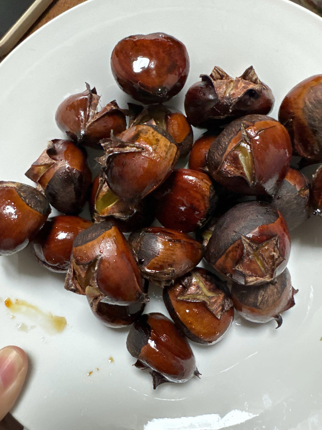 ‼️香甜软糯‼️轻松好剥㊙️烤箱版糖炒栗子