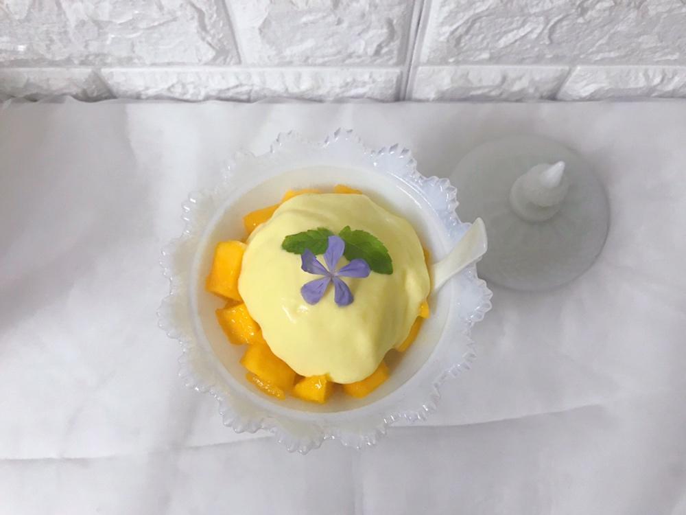 🥭🈚冰渣🈚蛋黄芒果冰淇淋(附送抹茶，蔓越莓味)