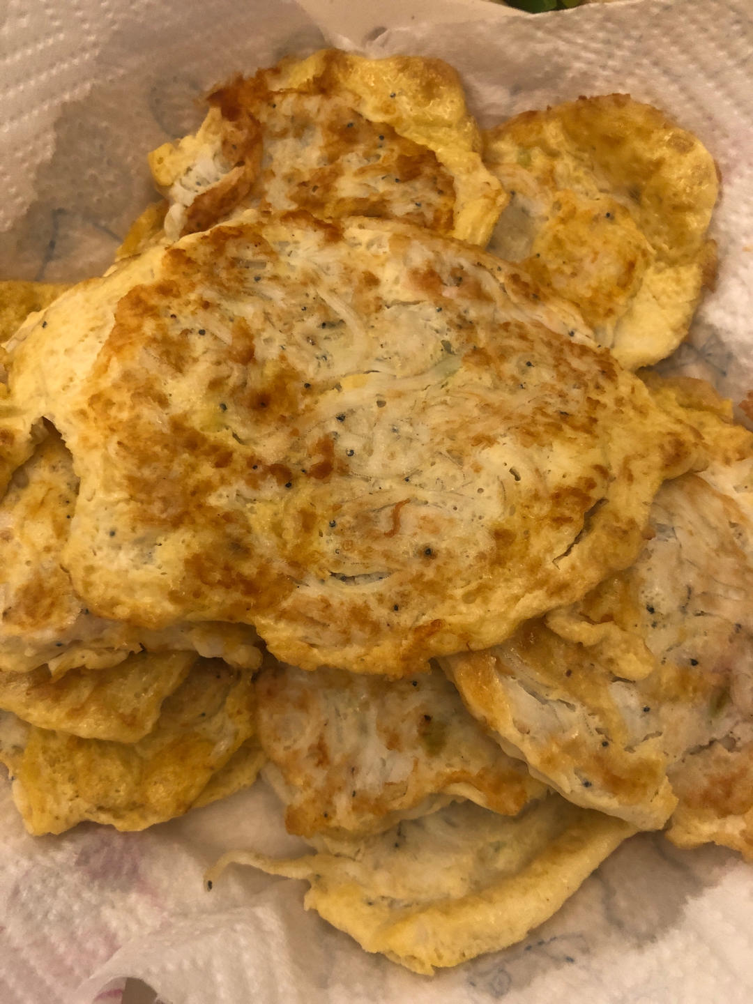 煎银鱼