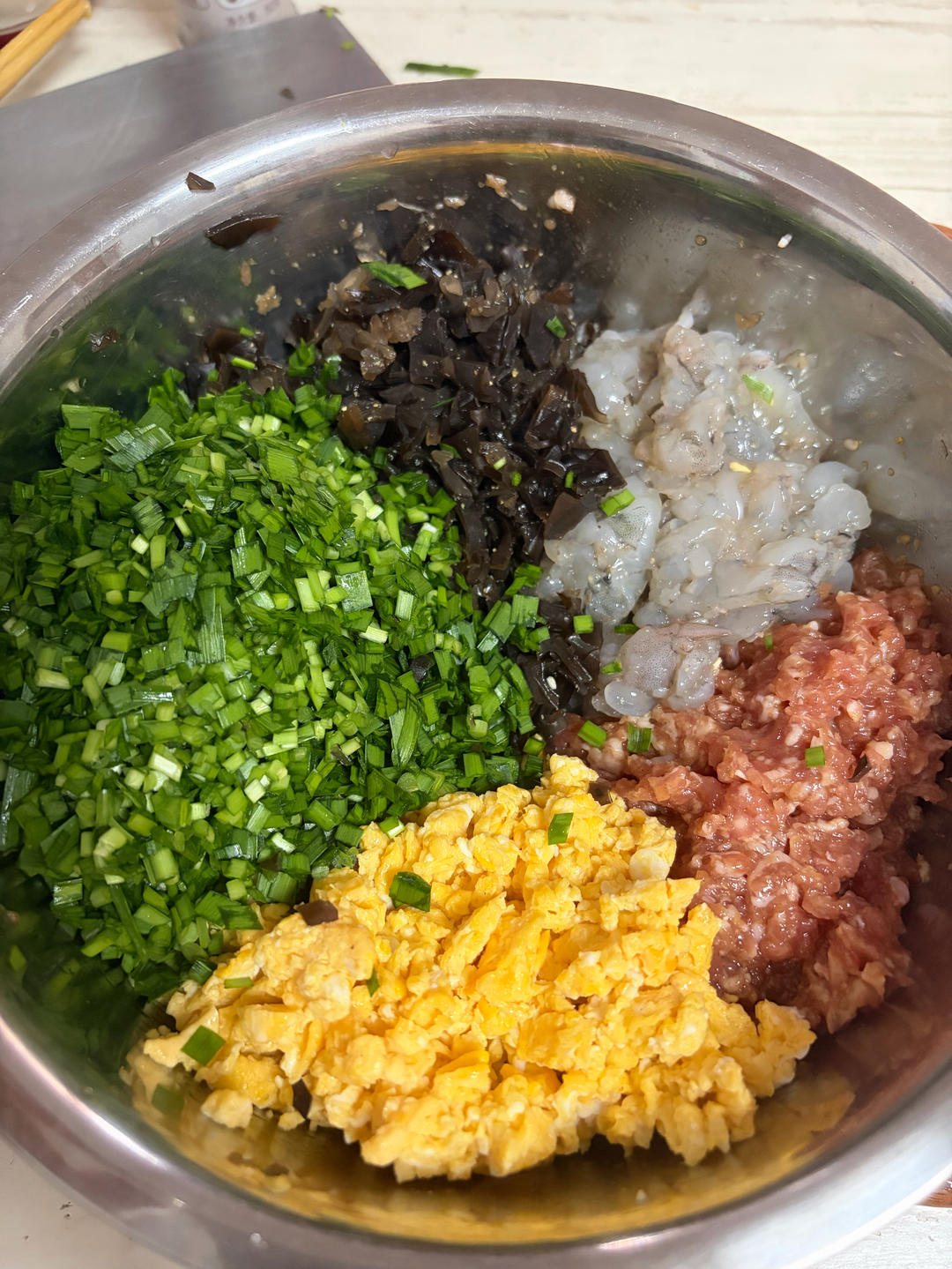 春天的味道 三鲜馅饺子