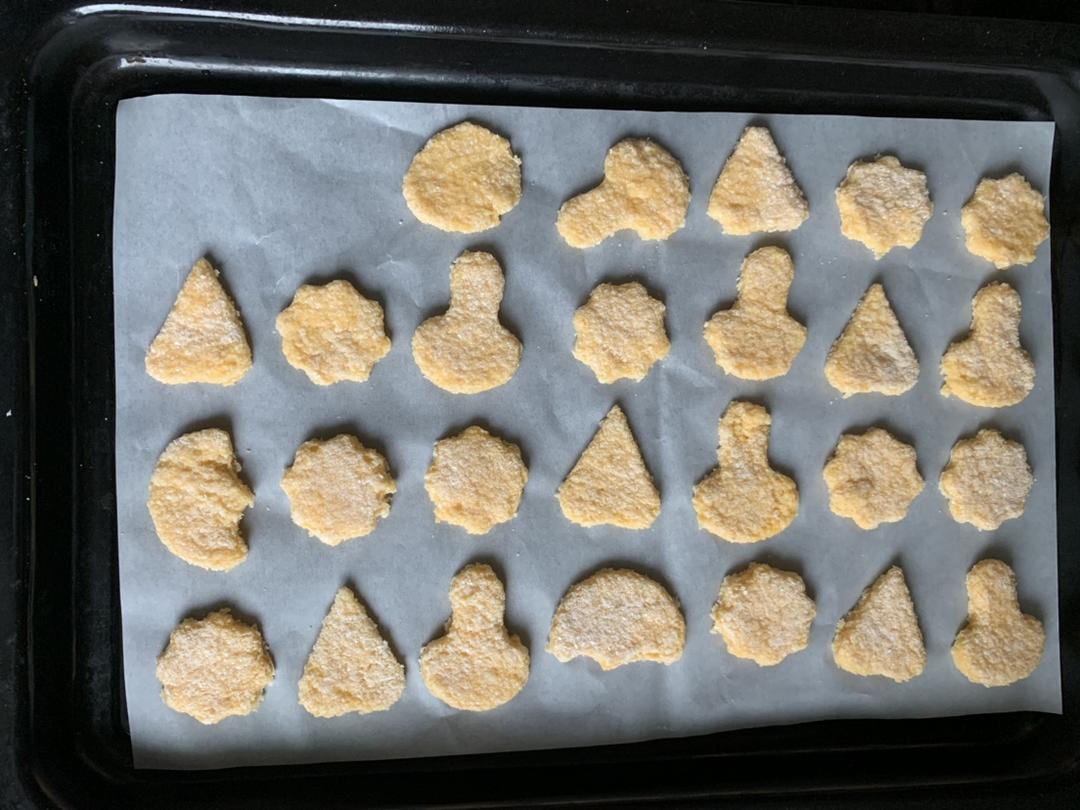 简单粗暴的婴儿米粉饼干