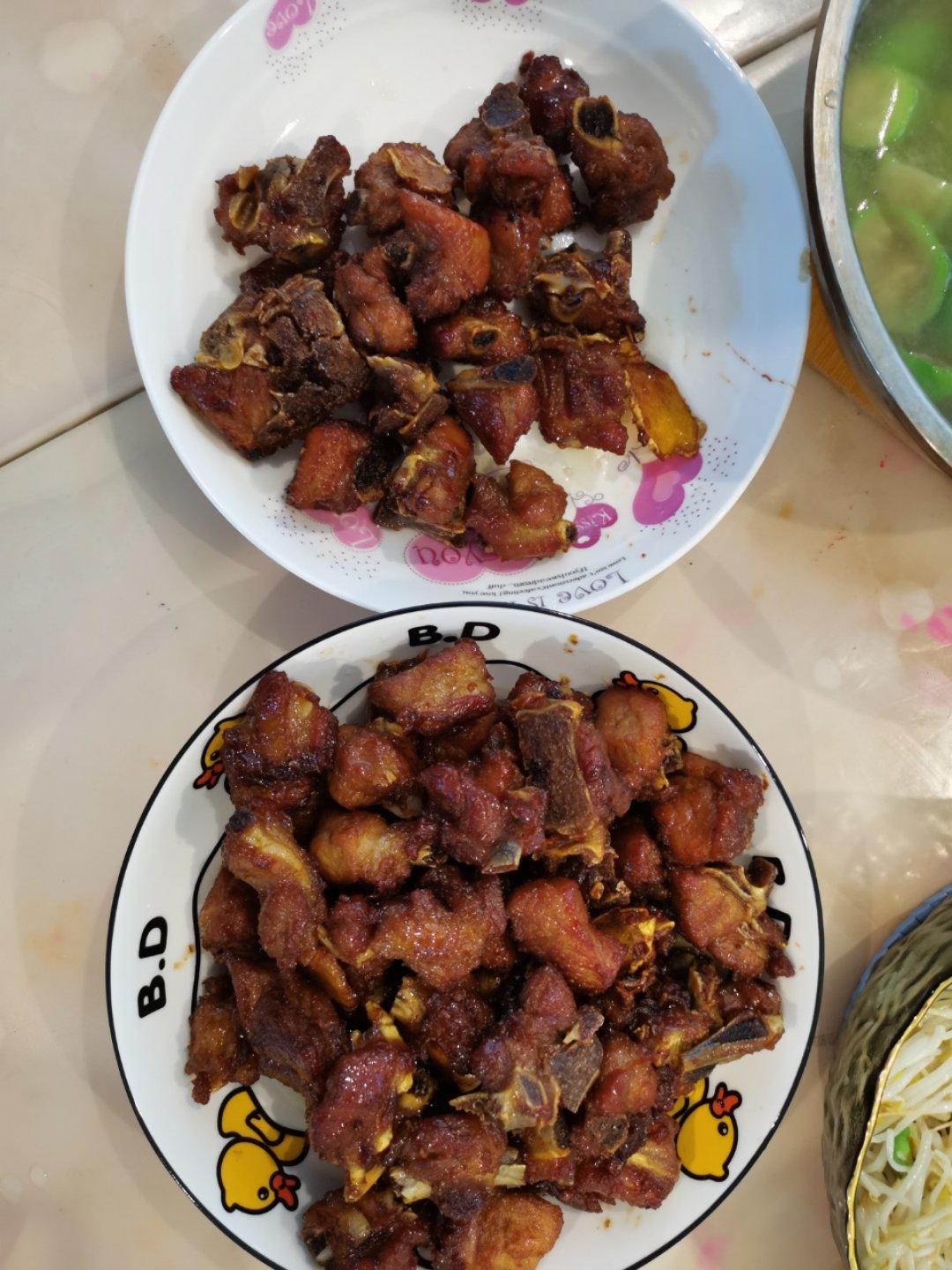 懒人版糖醋排骨