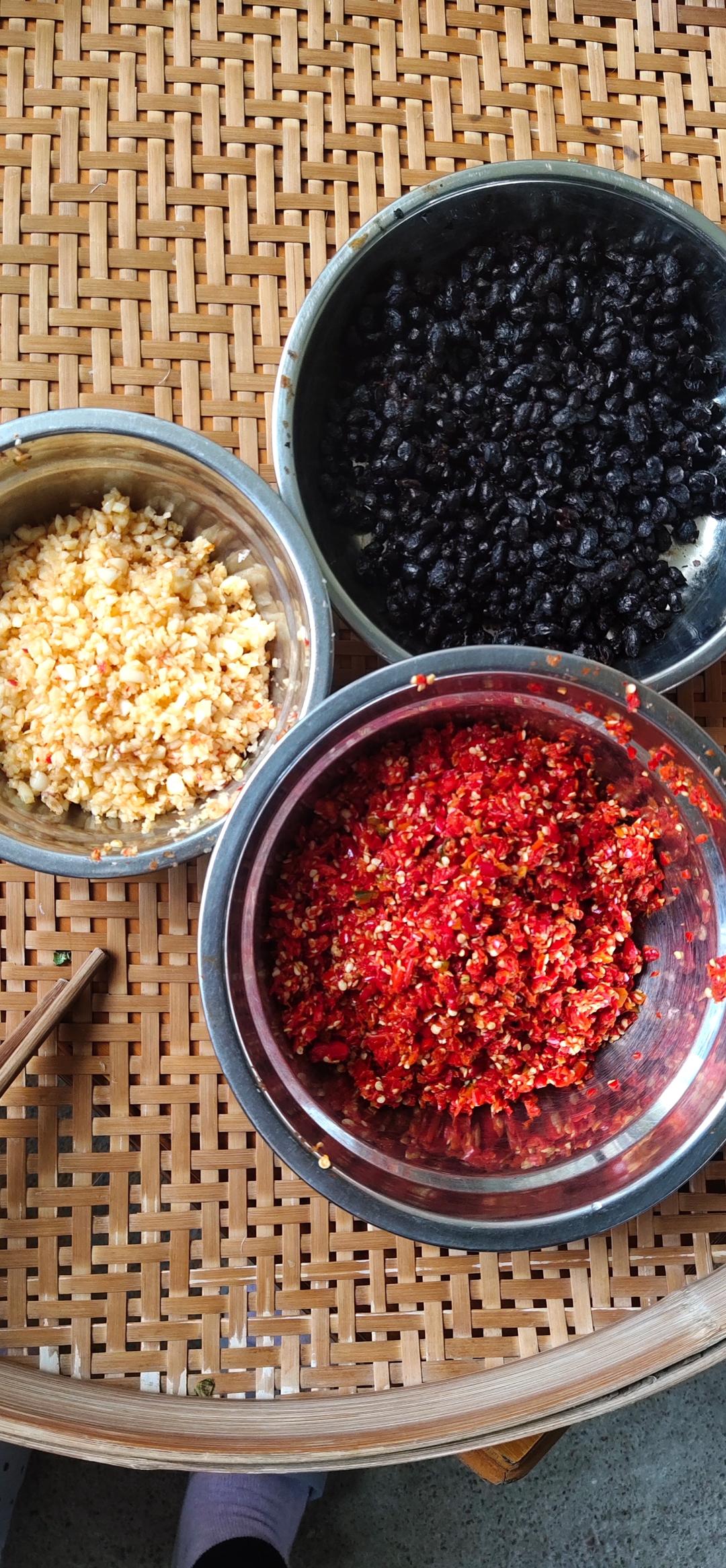 豆豉蒜末辣椒酱