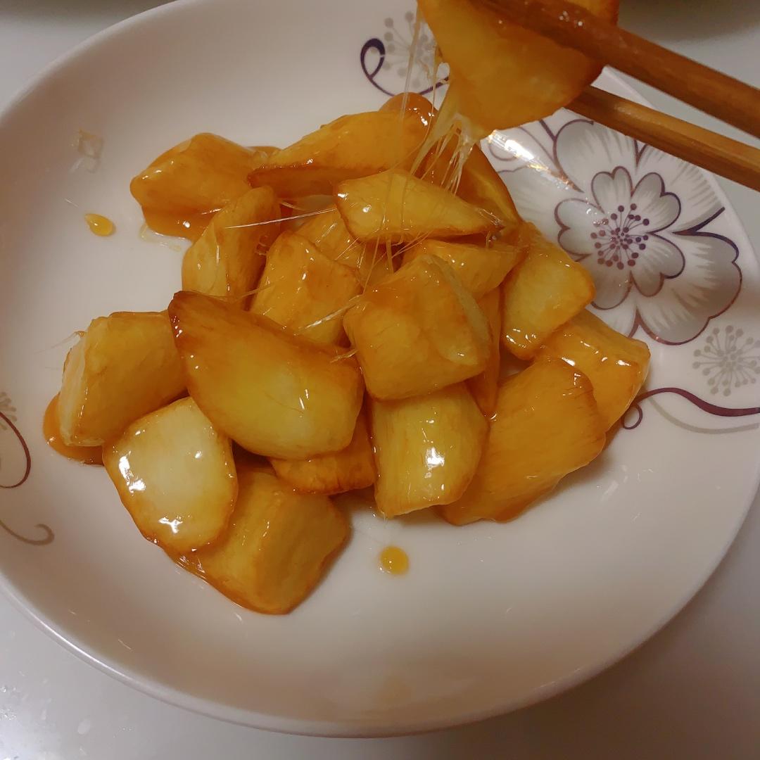 mila勇敢做的拔丝山药