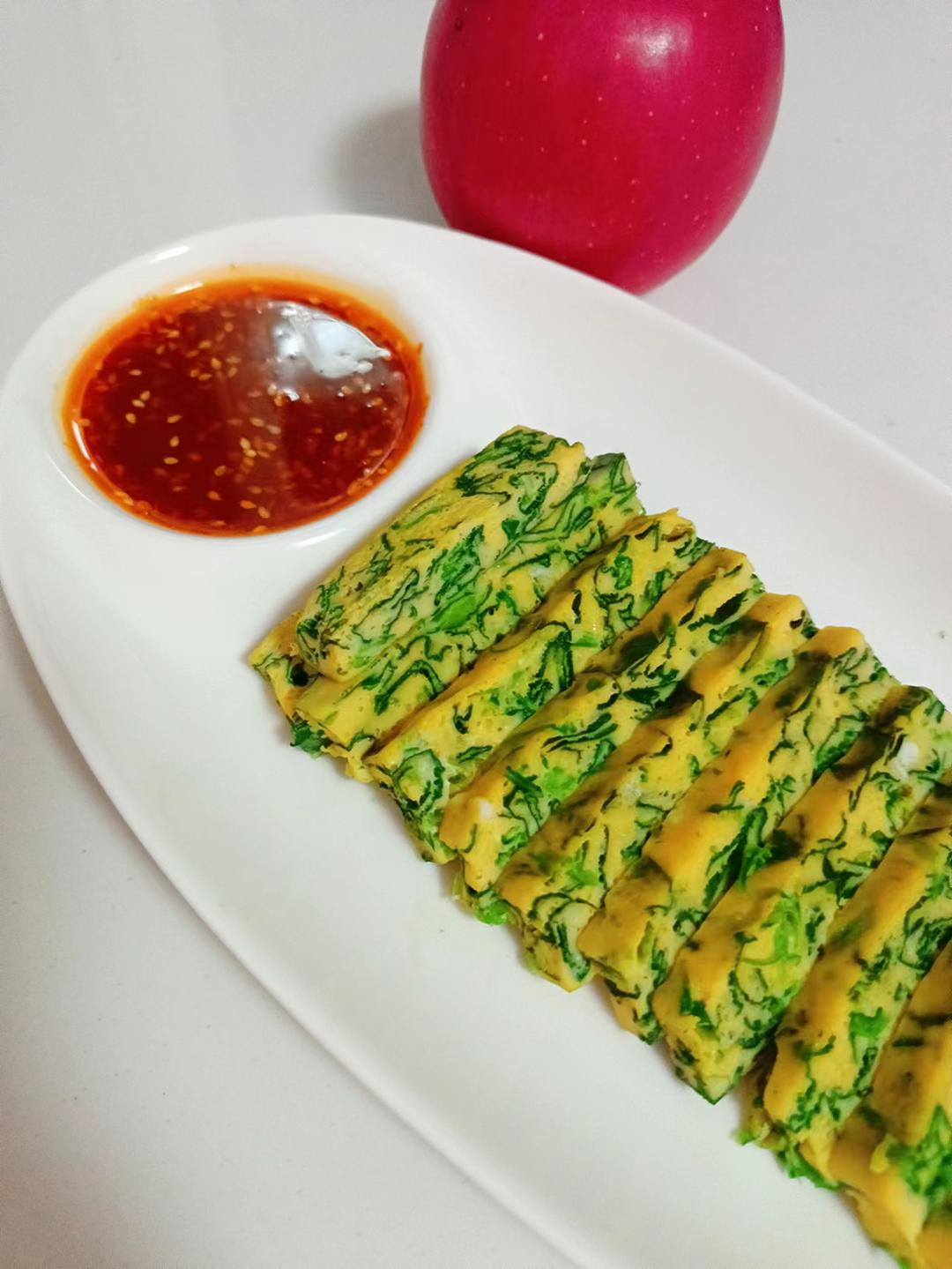 养肝护肝 减脂又营养〖菠菜鸡蛋羹〗