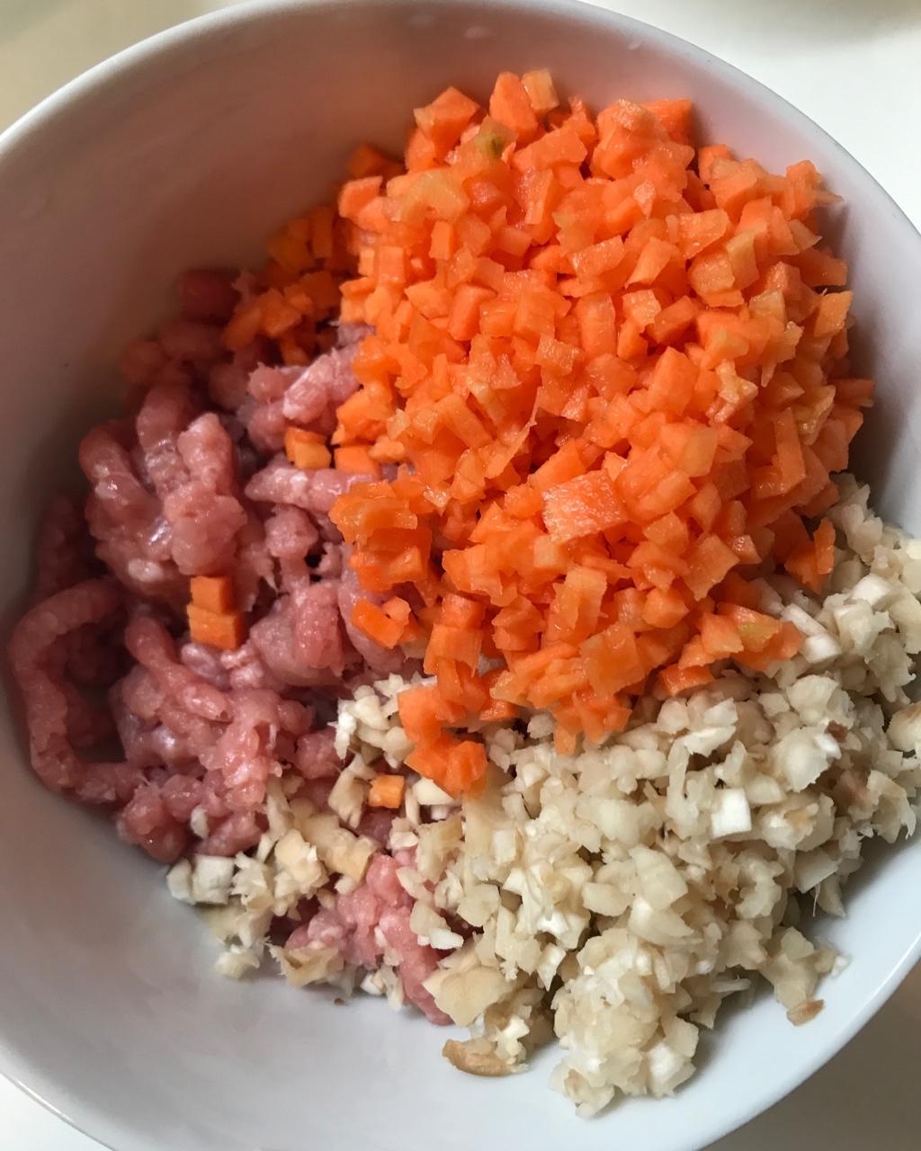 豆腐肉末酿香菇