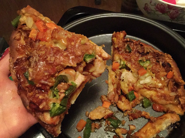 金枪鱼火腿pizza