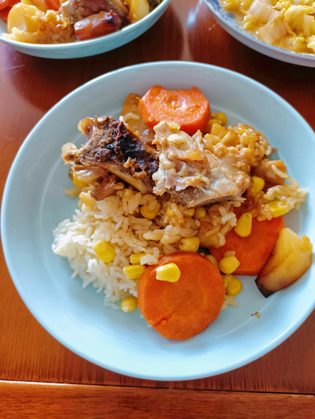 电饭锅版排骨焖饭