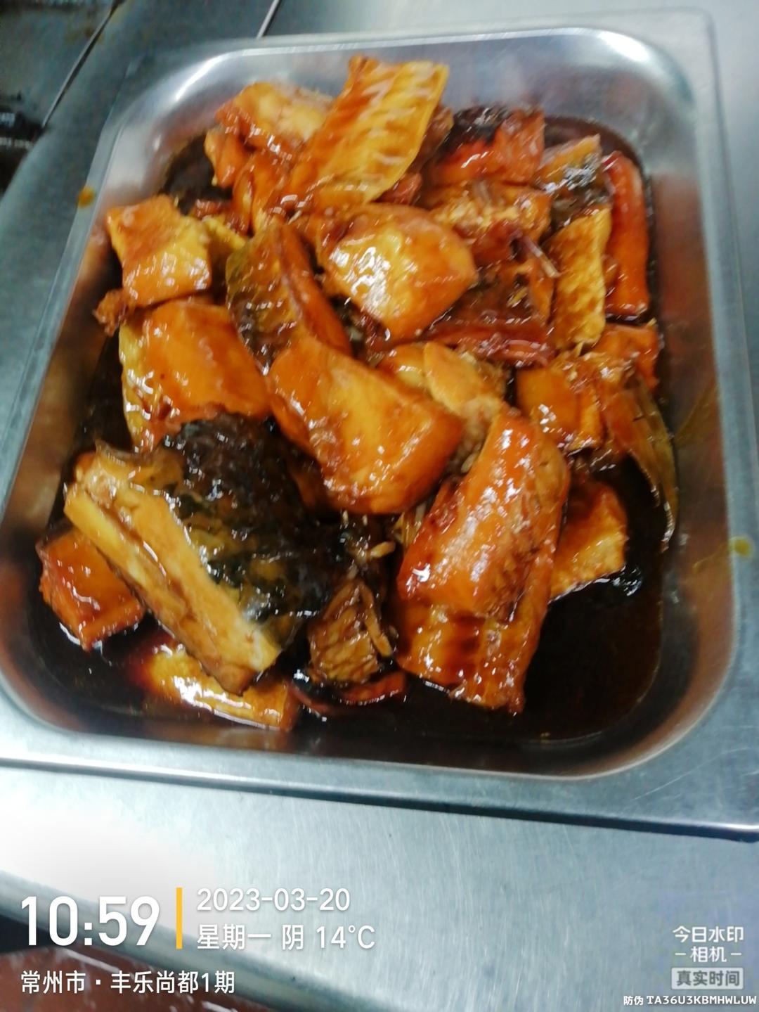 红烧草鱼块（不炸）