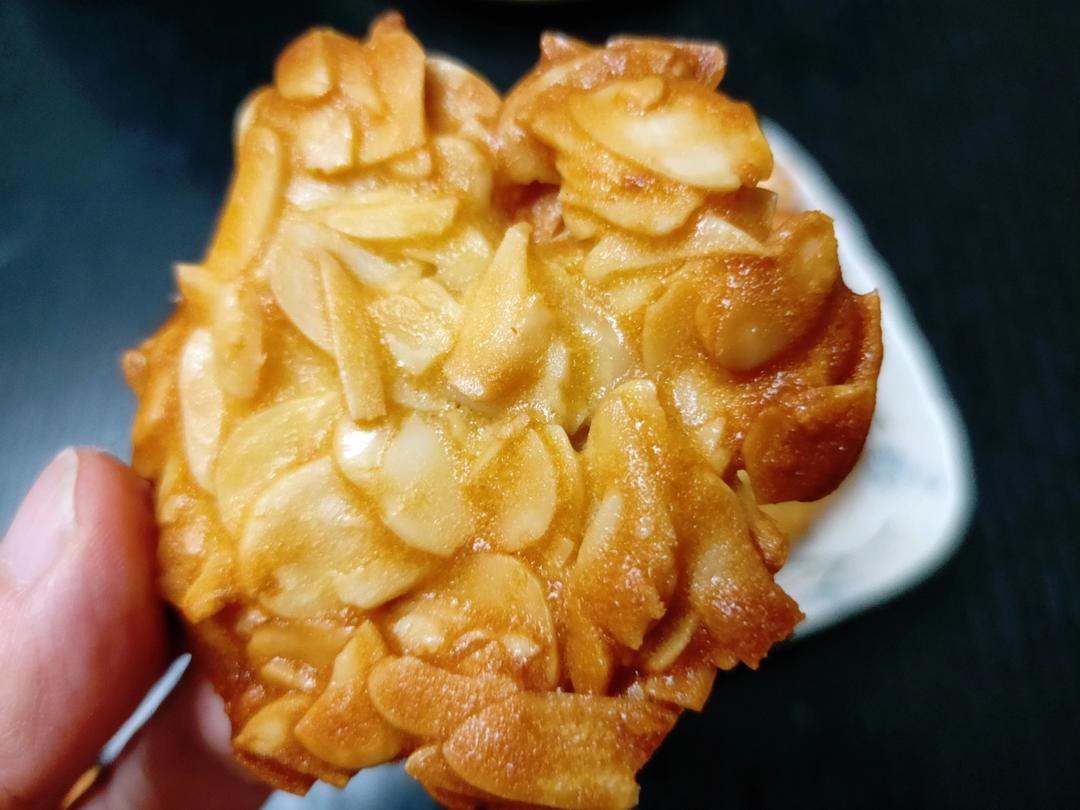 嘎嘣脆倍儿香的～杏仁瓦片脆