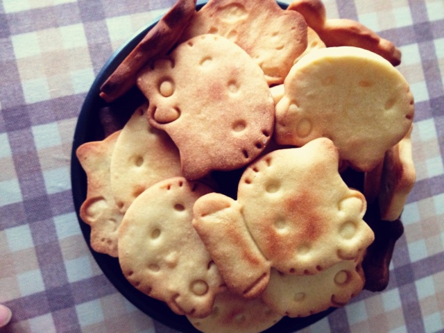 卡通黄油饼干