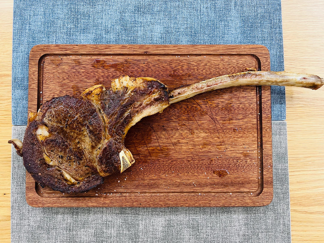 战斧牛排！好吃简单颜值高！