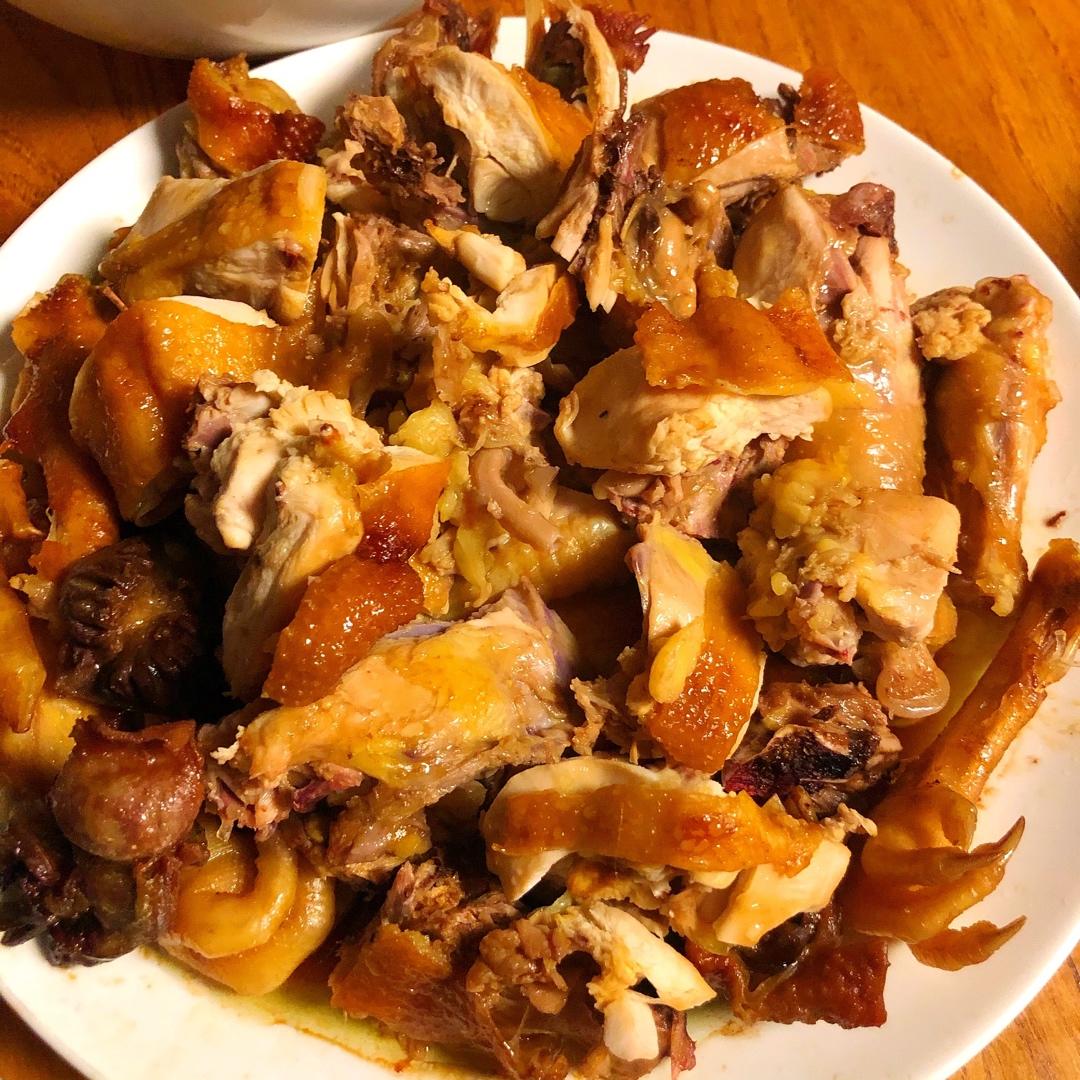 盐焗鸡 微波炉版