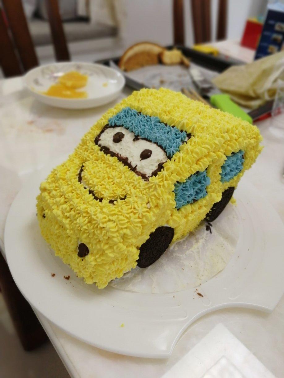 萌萌小汽车蛋糕