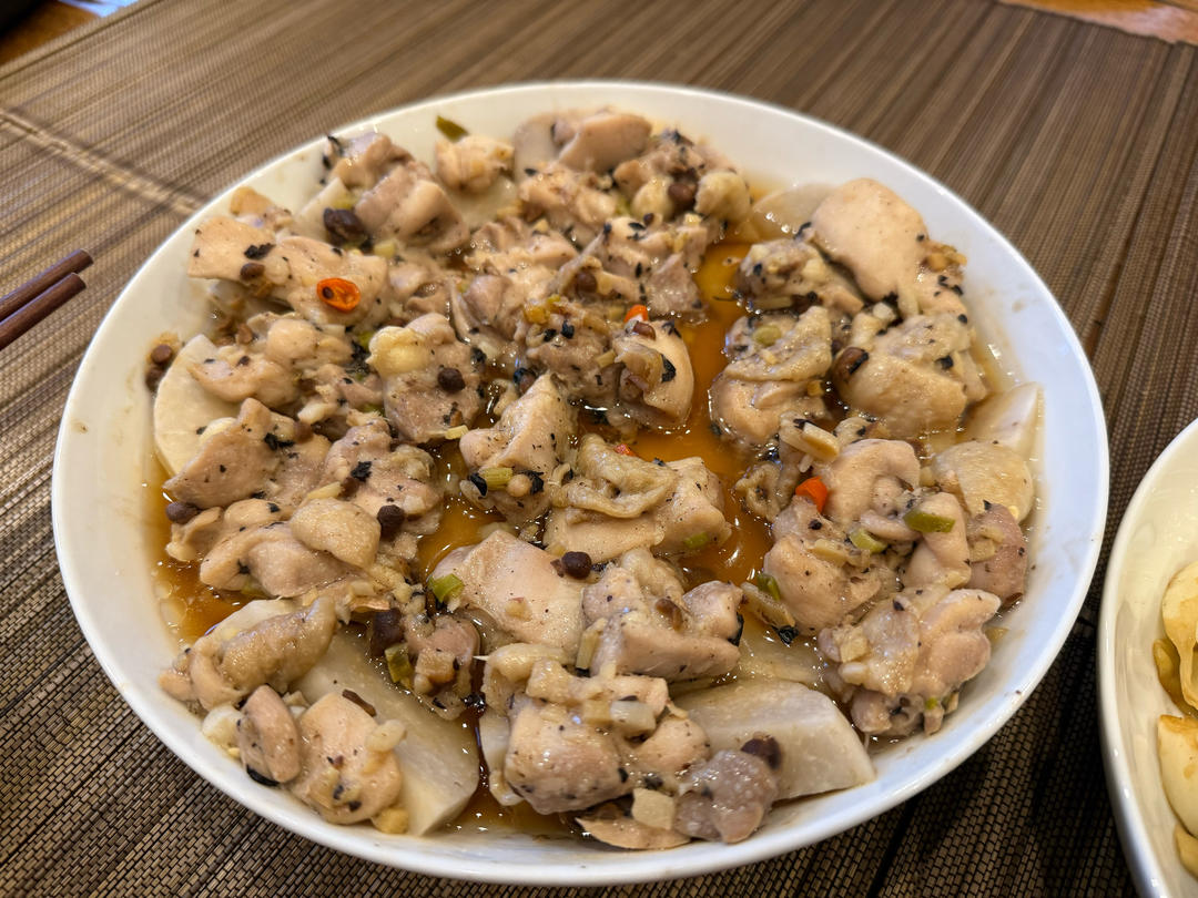 家常菜～豉汁蒸排骨