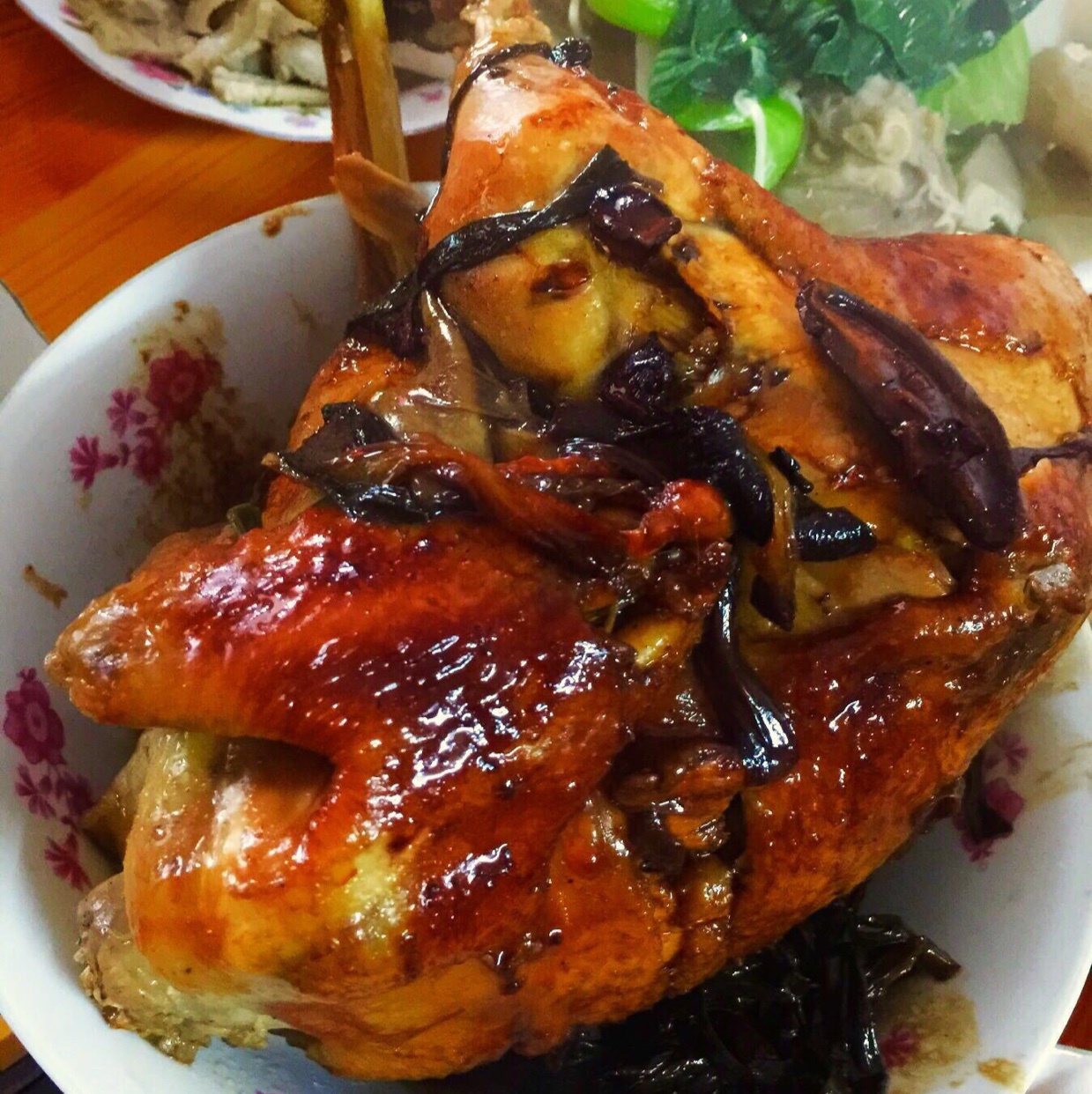 美味电饭煲烤鸡