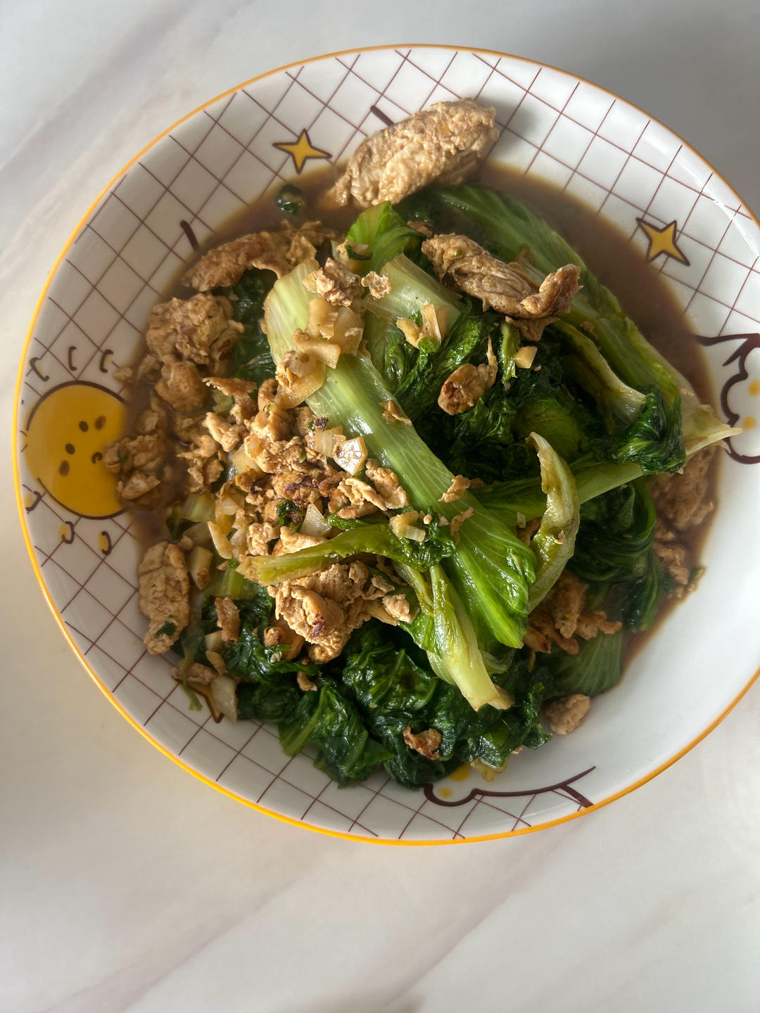 生菜炒鸡蛋很下饭🌶️