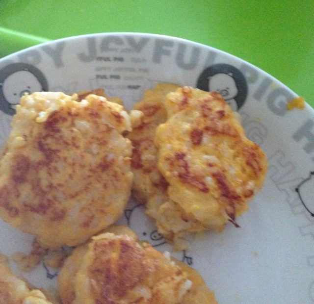 三文鱼米饼（宝宝辅食）