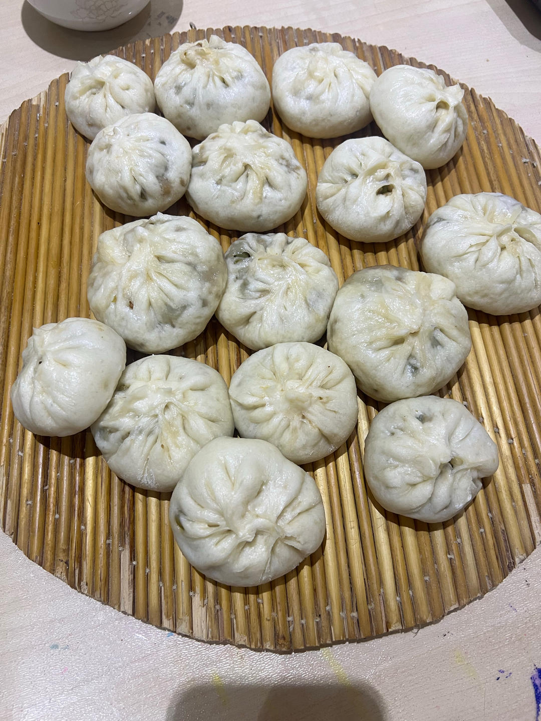 简易版豆角酱肉包