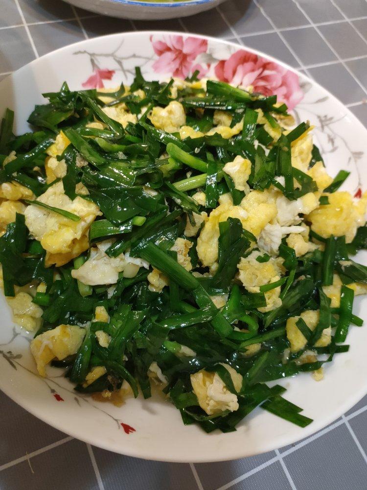 sweet淡然做的韭菜炒鸡蛋